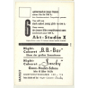 Nude Showgirl Margit / Night-Cabaret B. B. Bar - Kurfürstendamm (Vintage PC Berlin 1960s)