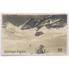 Aviation: Junfraujoch Swiss Air Force HAFELI DH3 Crash Postmarked (Vintage RPPC 1919)