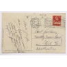 Aviation: Junfraujoch Swiss Air Force HAFELI DH3 Crash Postmarked (Vintage RPPC 1919)