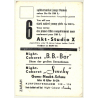 Nude Showgirl Zarah / Night-Cabaret B. B. Bar - Kurfürstendamm (Vintage PC Berlin 1960s)