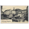 Karlsbad (Karlovy Vary) / Czechia: Marketplace Square with Column (Vintage PC 1908)