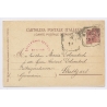 Sicily / Italy: Mount Etna Volcano & Casa Inglese Vorläufer (Vintage PC 1897)