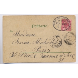 Konstanz - Bodensee / Germany: Gruss Multi View (Vintage PC Litho 1898)