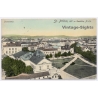 St. Pölten / Austria: City Panorama View Park & Synagogue (Vintage PC 1914)