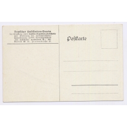 WWI: German Air Force Aviation Etrich Taube Reconnaissance Propaganda (Vintage PC ~1910s)