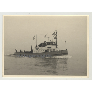 Binnenschlepper Albert II / Barge Albert II (Vintage Photo: Germany 1950s)