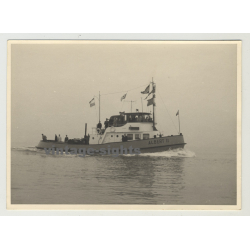 Binnenschlepper Albert II / Barge Albert II (Vintage Photo: Germany 1950s)
