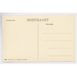 Veendam / Netherlands: Westerdiep Buitenwal Canal Drawbridge (Vintage PC 1910s/1920s)