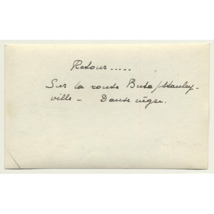 Congo-Belge: Indigenous Medicin Men In Front Of Hut / Shaman (Vintage Photo B/W ~1930s)