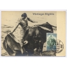 Spain: Bullfighting Matador Muleta - First Day Cancellation Maximum Card (Vintage RPPC 1960)