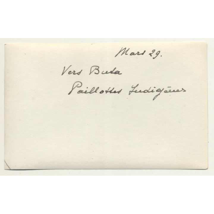 Congo-Belge: Tribal Huts Near Buta (Vintage Photo B/W 1929)