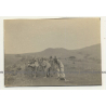 Congo-Belge: Indigenous Mine Workers / Route Bogoro - Kilo (Vintage Photo B/W ~1930s)