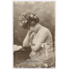 Jean Agélou Paris: Nude Beauty JA 011 Boudoir Belle Epoque (Vintage RPPC 1900s/1910s)