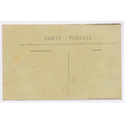 Carnaval de Chalon 1924 / France: Char de Ceres Festival Parade Float Crowd (Vintage PC)
