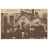 Carnaval de Chalon 1924 / France: S.M. Carnaval XI Carnaval Roi du Pinard Float Bourgeois (Vintage PC)