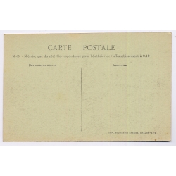 Carnaval de Chalon 1924 / France: Char des Reines Les Fleurs de Chalon Float (Vintage PC)