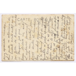 Paris / France: Corner Brasserie Rue Lamarck Café Terrace Waiter (Vintage RPPC 1920s)