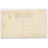Spain: Cute Children Playing Toy Pistol Gun Ball Snapshot (Vintage RPPC ~1930s)