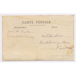 Soller / Mallorca: Jaimito Frontera On Wooden Horse Tricycle To Tios Bartolomé y Maria (Vintage RPPC ~1910s)