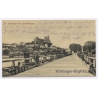 Breisach am Rhein / Germany: Poontoon Bridge St. Stephan WWI Feldpost (Vintage PC 1915)