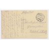 Breisach am Rhein / Germany: Poontoon Bridge St. Stephan WWI Feldpost (Vintage PC 1915)