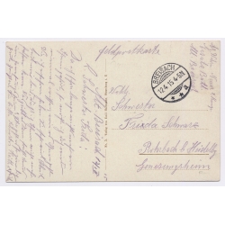 Breisach am Rhein / Germany: Specktor & Münster WWI Feldpost (Vintage PC 1915)