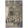 Jerusalem / Palestine: Church Of The Holy Sepulchre Tourists / Judaica (Vintage RPPC ~1910s)