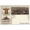 Trier / Germany: Wallfahrt Zum Heiligen Rock Holy Robe Tunica Christi Pilgrimage (Vintage PC Litho 1891)