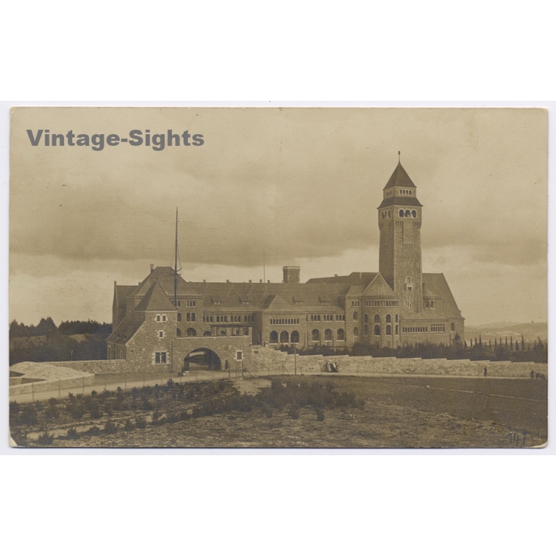 Jerusalem / Palestine: Auguste Viktoria Stiftung Mount Of Olives / Judaica (Vintage RPPC ~1910s)