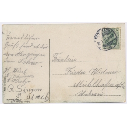 Gymnastics: Gruss Vom Turnerfest Sport (Vintage PC 1910)