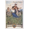 Ernst Kutzer: Fröhliche Pfingsten Hikers Singing (Vintage Artist PC 1910s)
