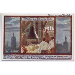 Ernst Kutzer: Schiller Das Lied Von Der Glocke Bohemia Prag (Vintage Artist PC 1910s)
