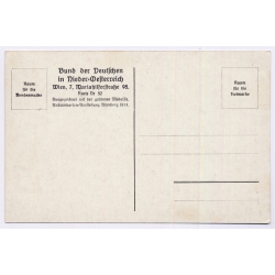 Ernst Kutzer: Und I Had Dir In D'Augerln Gschaut Austria (Vintage Artist PC 1910s)
