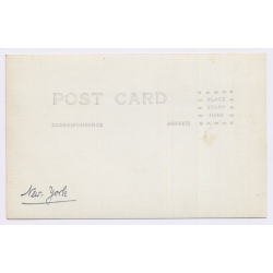 New York / USA: Skyline Woolworth Telephone Building Azor (Vintage RPPC 1920s)