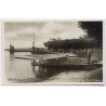 Konstanz / Bodensee: Dornier Delphin D-277 Wasserflugzeug (Vintage RPPC ~1920s/1930s)