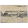 WWI: German Pioneer Troops Bridge Construction Engineering (Vintage RPPC 1916)