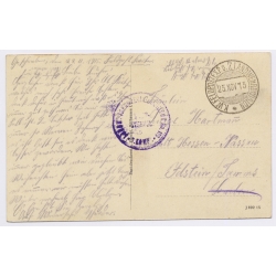 Schweighausen / Alsace: WWI Destroyed House Feldpost (Vintage PC 1914)