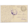 Schweighausen / Alsace: WWI Destroyed House Feldpost (Vintage PC 1914)