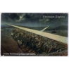 WWI German Propaganda: Trench Night Searchlight Konstanz Censor Postmark (Vintage PC 1915)