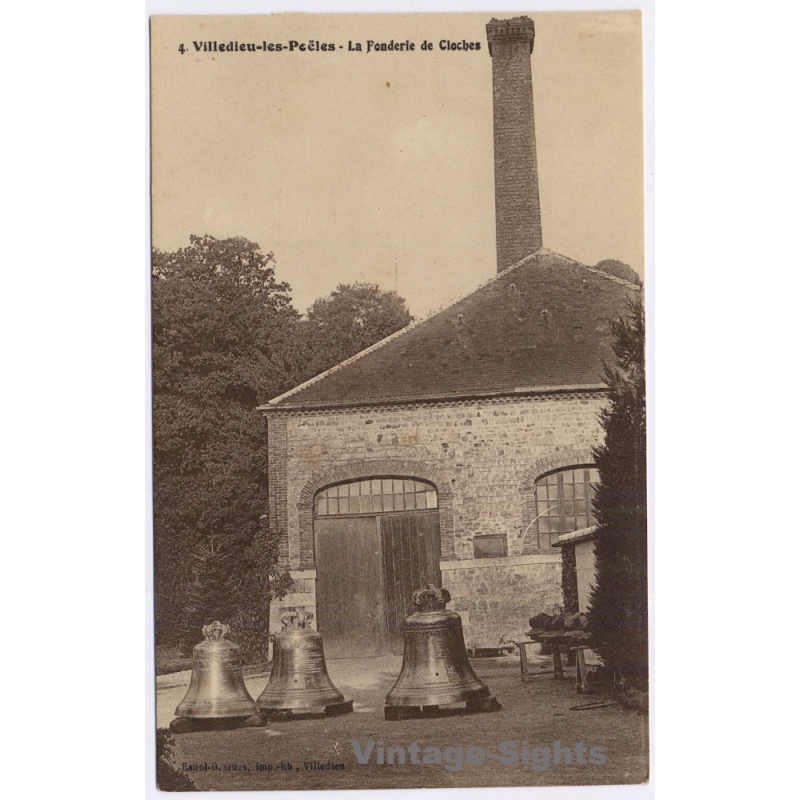 Villedieu les Poêles (Manche): Bell Foundry Fonderie De Cloches Industry (Vintage PC ~1910s)