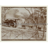 Angola: Road Locomotive On A Street In Ebo (Vintage Sepia Photo ~1920s)