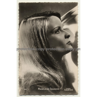Actrice / Actress: Madeleine Sologne / Editions PI (Vintage RPPC ~ 1950s)