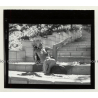 Pretty Indian Nude With Headdress & Scarf *12 (Vintage Contact Sheet Photo 1970s)