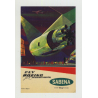 Fly Boing Jet International / Sabena Belgian World Airlines (Vintage Luggage Label)