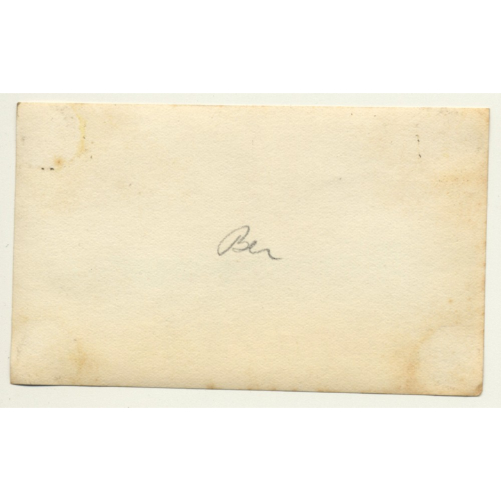 Congo-Belge: Colonial Master On Motorbike In Steppe (Vintage Photo ~1930s)