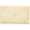 Congo-Belge: Colonial Master On Motorbike In Steppe (Vintage Photo ~1930s)