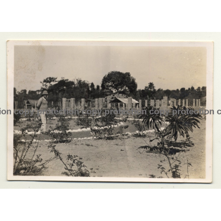 Congo-Belge: Farm In Elisabethville *1 / Lubumbashi (Vintage Photo ~1930s)