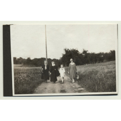 Stuttgart / Germany: Blick Vom Oberen Wannenweg / Panorama (Vintage Photo B/W 1931)