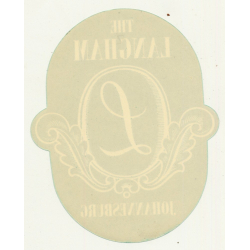 The Langham / South Africa (Vintage Luggage Label)