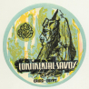 Continental - Savoy - Cairo / Egypt (Vintage Luggage Label)